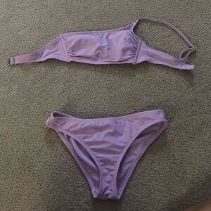 Super cute, one strap two piece!